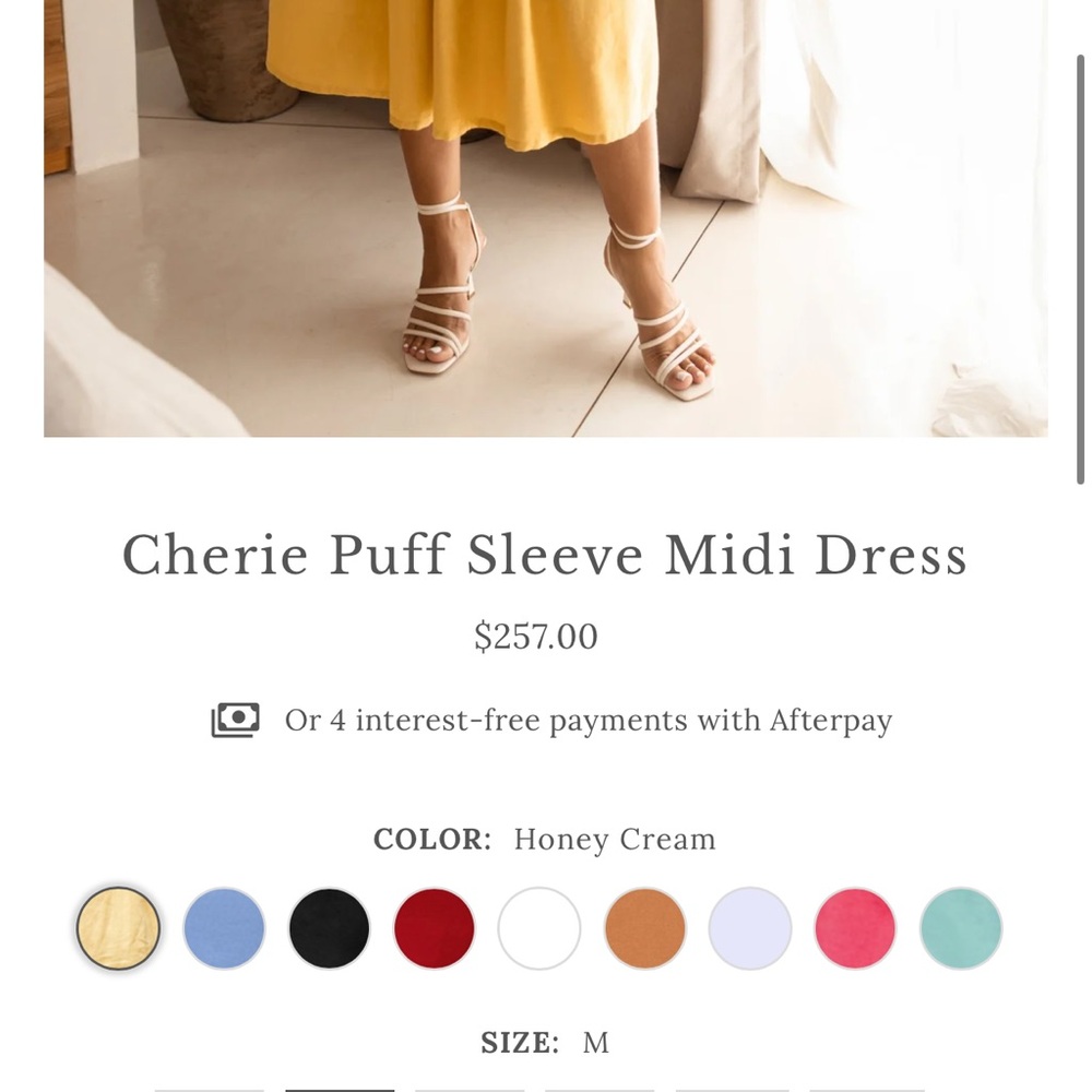 ELF Women's Long Sleeve Dress - Mustard Yellow - Picture 11 of 11